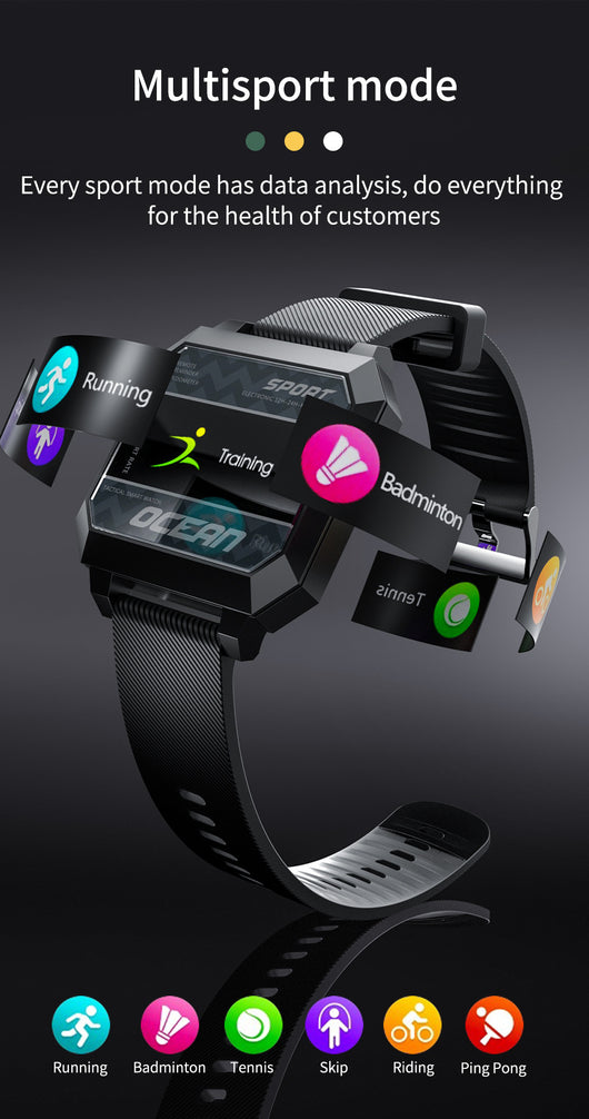 Reloj Inteligente Deportivo con Monitor de Frecuencia Cardíaca y Presión Arterial - Image 15