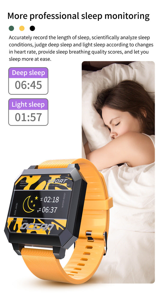 Reloj Inteligente Deportivo con Monitor de Frecuencia Cardíaca y Presión Arterial - Image 18
