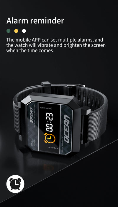 Reloj Inteligente Deportivo con Monitor de Frecuencia Cardíaca y Presión Arterial - Image 19