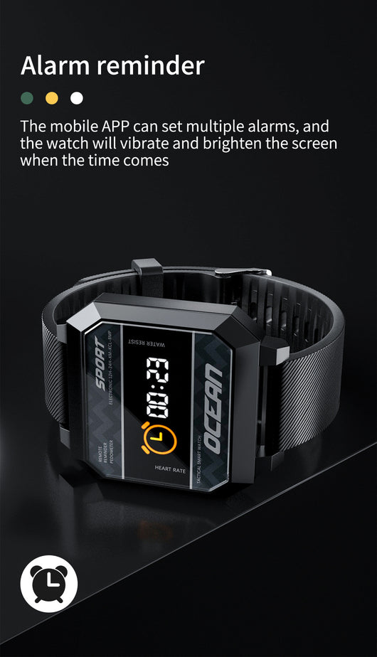 Reloj Inteligente Deportivo con Monitor de Frecuencia Cardíaca y Presión Arterial - Image 19