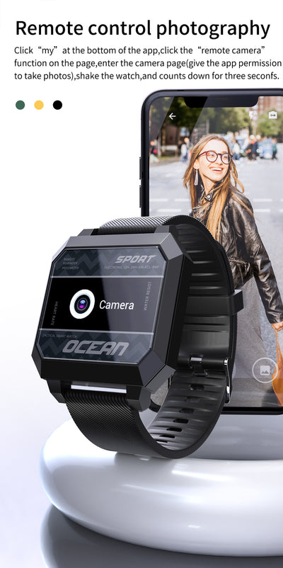 Reloj Inteligente Deportivo con Monitor de Frecuencia Cardíaca y Presión Arterial - Image 20