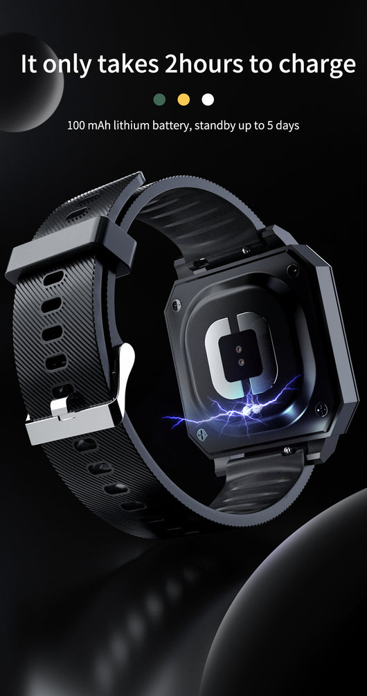 Reloj Inteligente Deportivo con Monitor de Frecuencia Cardíaca y Presión Arterial - Image 21