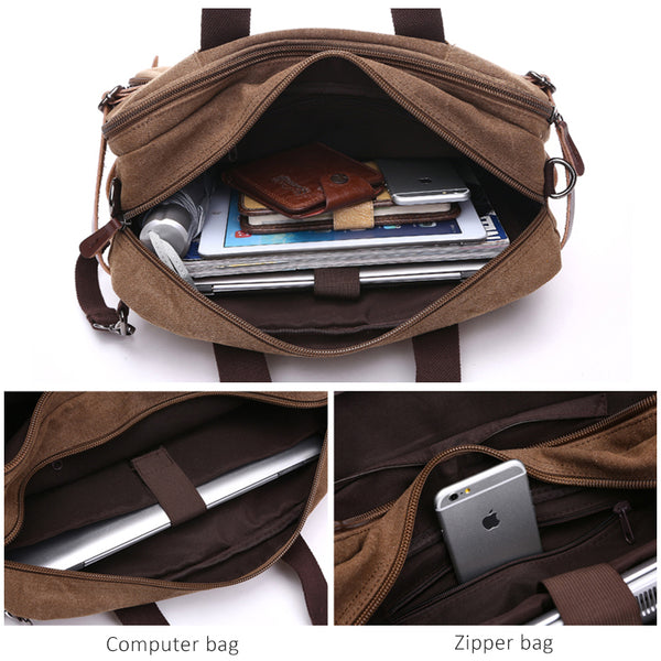 Bolsa de Lona Casual Versátil