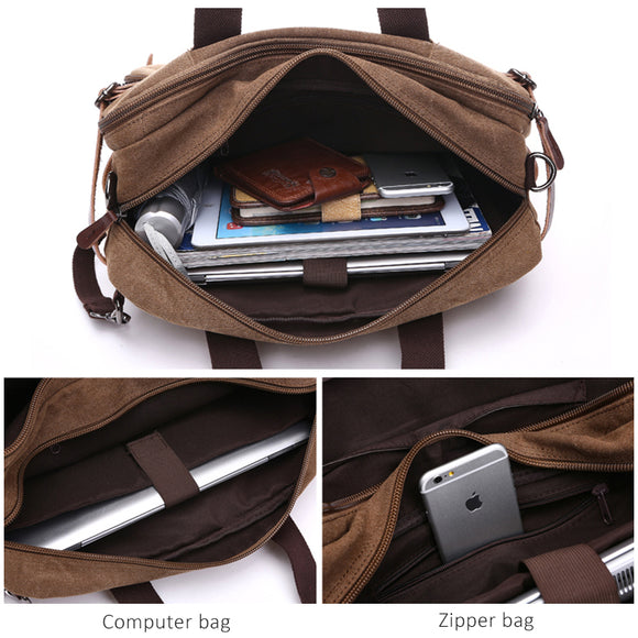 Bolsa de Lona Casual Versátil