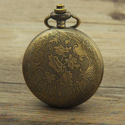 Reloj de Bolsillo Cuarzo Bronce Clásico - Image 6