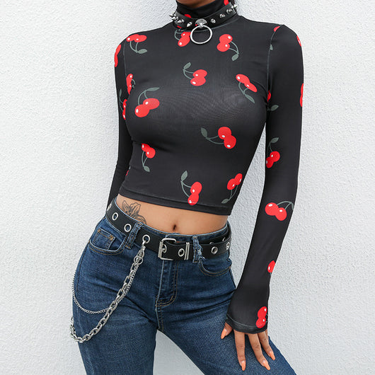 Blusa Manga Larga Cherry Baby - Image 4