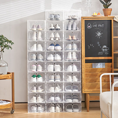 Caja Organizadora Transparente Plegable para Zapatos - Image 3