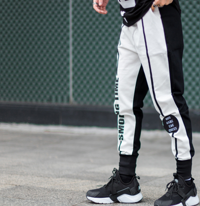 Pantalones Hip-Hop Casual Estilo Urbano con Estampado Moderno - Image 6
