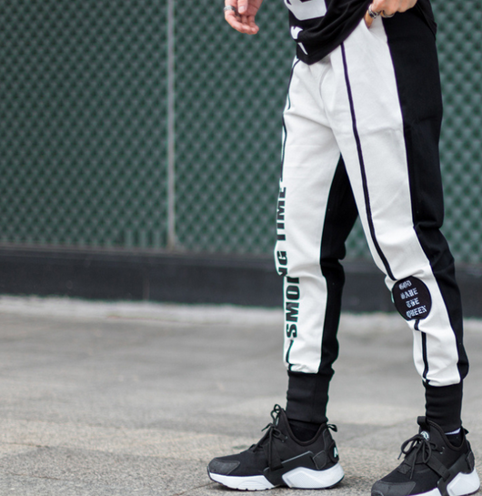 Pantalones Hip-Hop Casual Estilo Urbano con Estampado Moderno - Image 6