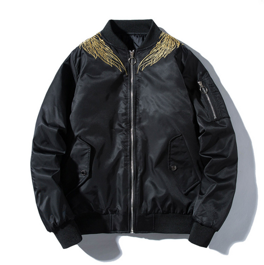 Chaqueta Bomber Harajuku Yokosuka con Bordados - Estilo Urbano Juvenil - Image 3