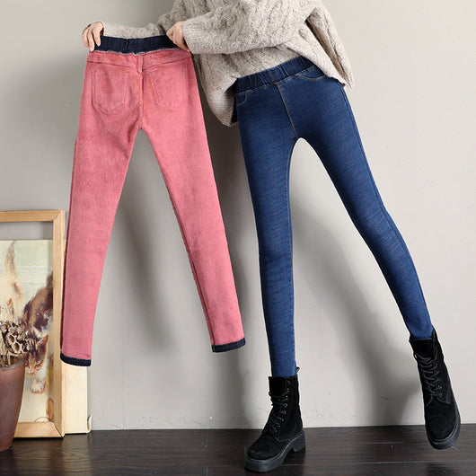 Pantalones Vaqueros Talle Alto Acolchados para Mujer - Image 4