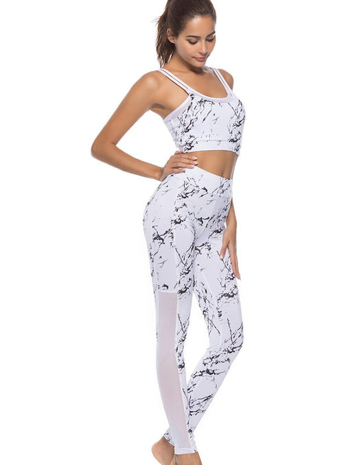 Conjunto Deportivo Yoga Mujer 2 Piezas - Top y Cintura Alta Verano - Image 3