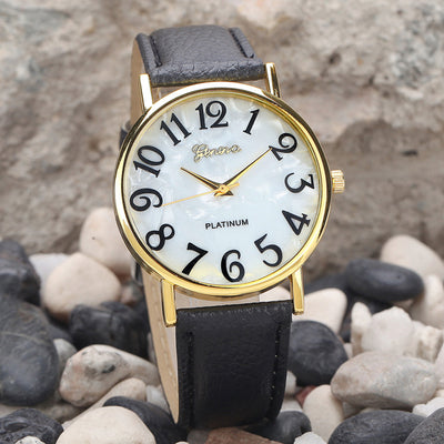 Reloj de Moda Ginebra con Esfera de Mármol - Unisex Casual - Image 2