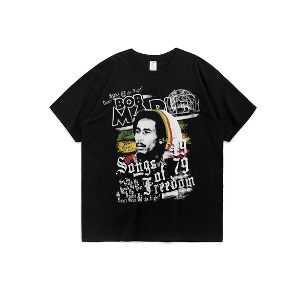 Camiseta Estampada Bob Marley para Hombre