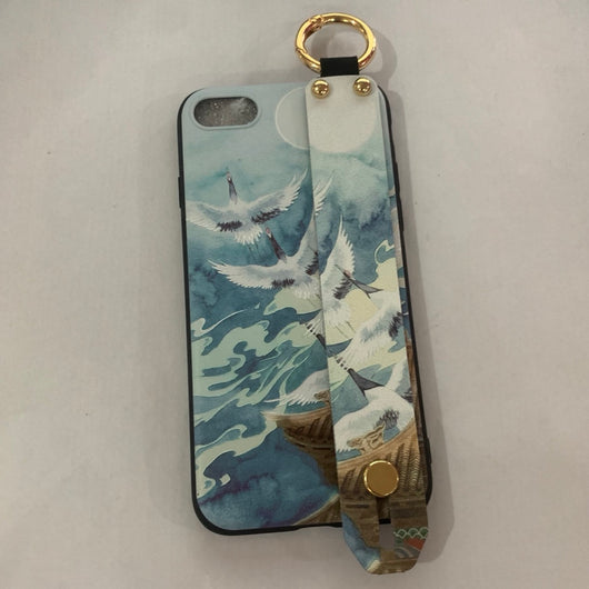 Funda para iPhone con Correa de Muñeca y Diseño de Rosas - Image 11