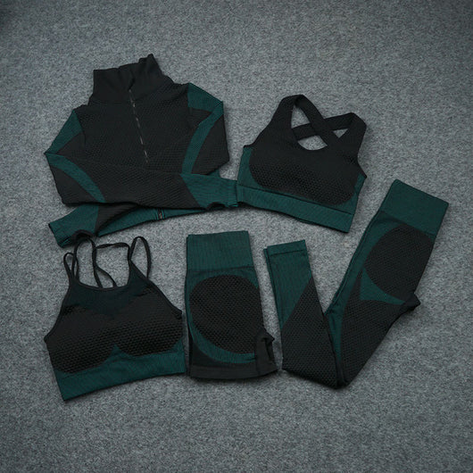 Leggings Deportivos con Cierre de Cremallera y Secado Rápido - Image 17