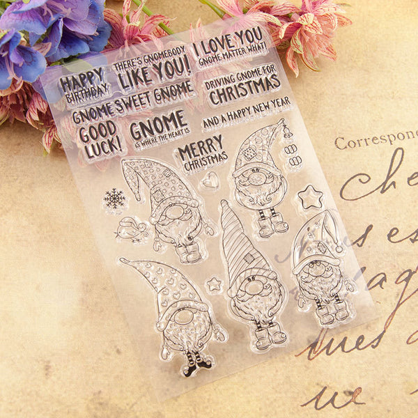 Set de Sellos Navideños Santa y Troqueles de Metal para Scrapbooking DIY - Image 12