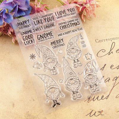 Set de Sellos Navideños Santa y Troqueles de Metal para Scrapbooking DIY - Image 12