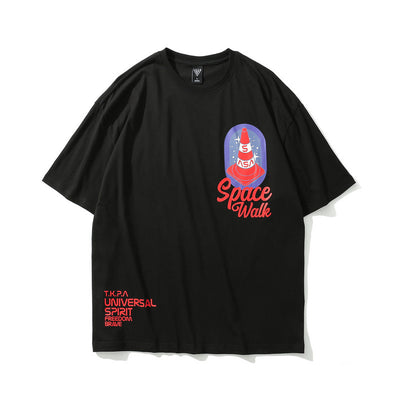 Playera Retro Oso Espacial - Corte Holgado Verano - Image 16