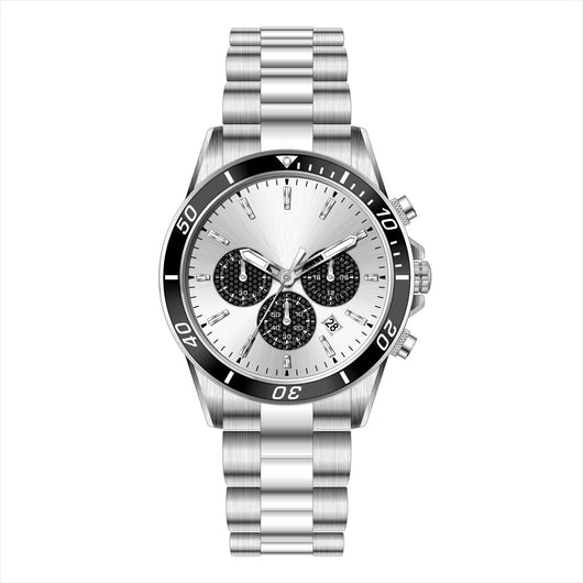 Reloj de Cuarzo para Hombre con Correa de Acero Inoxidable Premium - Image 6