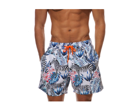 Shorts de Playa para Hombre con Estampado Quarter - Image 14