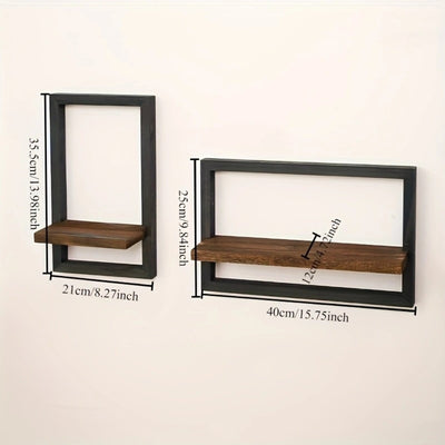 Marco Fotográfico de Madera para Pared con Almacenamiento Aromaterápico - Image 7