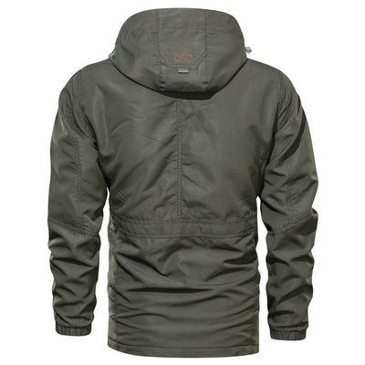 Chaqueta Casual Outdoor para Hombre - Talla Grande y Corte Largo - Image 4