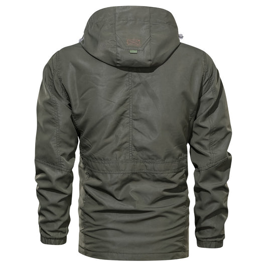 Chaqueta Casual Outdoor para Hombre - Talla Grande y Corte Largo - Image 4
