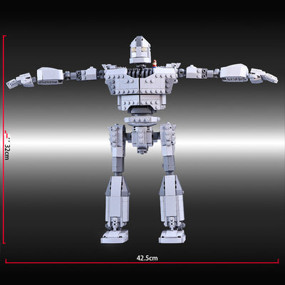 Set de Construcción Robot Gigante Acero 823 Piezas - Image 6