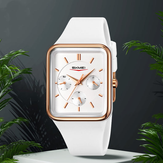 Reloj Cuadrado de Silicona Multifuncional Impermeable para Niñas - Image 7