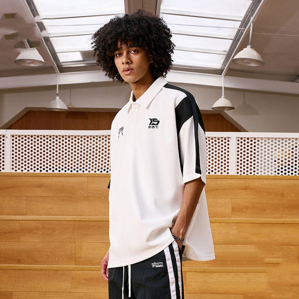 Polo Shirt Estilo Americano con Solapa - Camiseta para Hombre