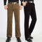 Pantalones de Pana Hombre Corte Recto y Amplio