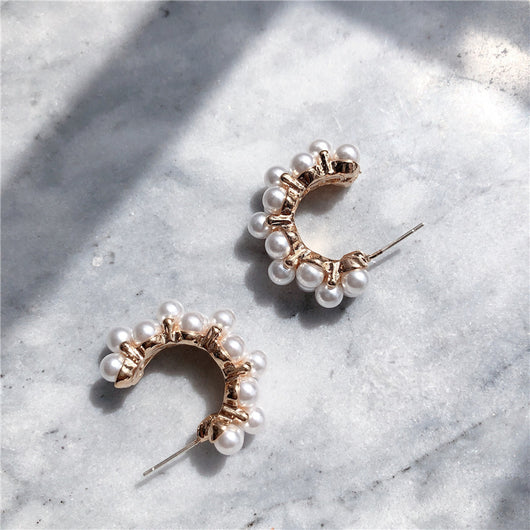 Aretes de Perla Delicados - Image 2
