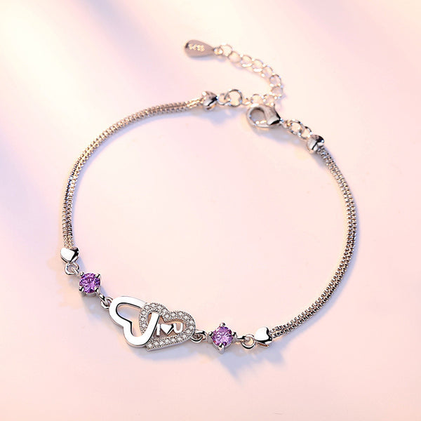 Pulsera de Corazón en Plata 925 con Circonitas - Image 8