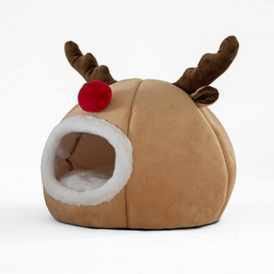 Casita Tienda para Mascotas Reno Navideño - Image 5