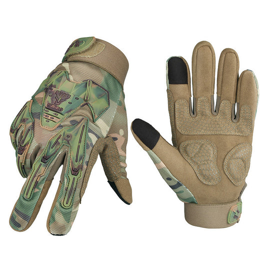 Guantes de Protección Deportiva con Dedos Completos Antiimpacto - Image 10