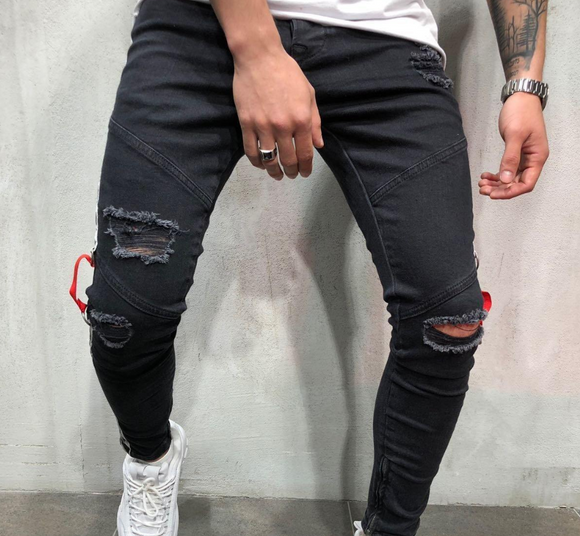Jeans Rotos Desgastados
