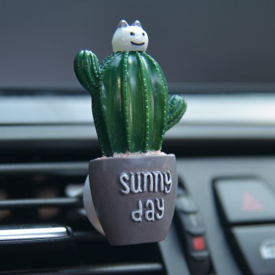Ambientador de Auto con Clip para Ventilación - Diseño Decorativo de Plantas - Image 9