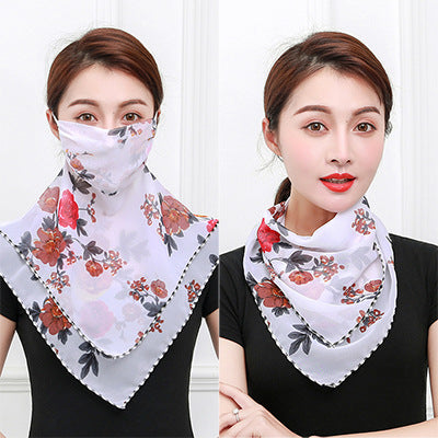 Pañuelo de seda protector solar para cuello y escote - Image 18