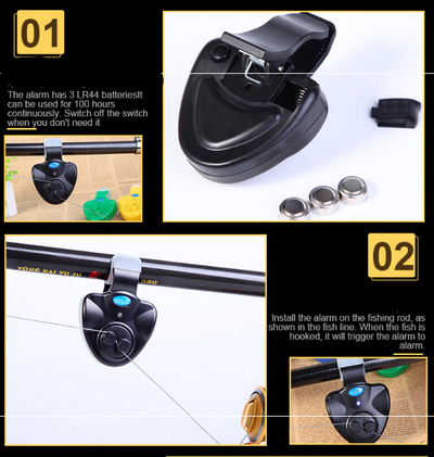 Alarmas LED para Pesca Fish Bite - Image 4