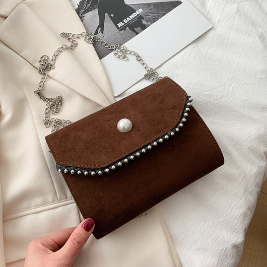 Bolso Bandolera Cuadrado con Textura Fashion - Versátil y Elegante - Image 10