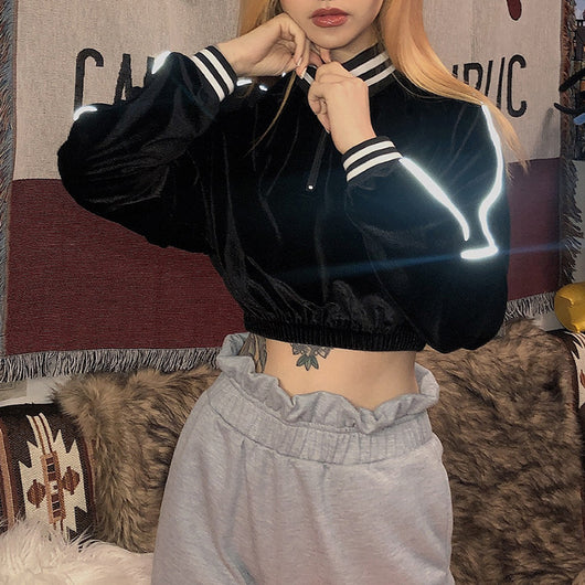 Remera Crop Top Ajustada - Image 5