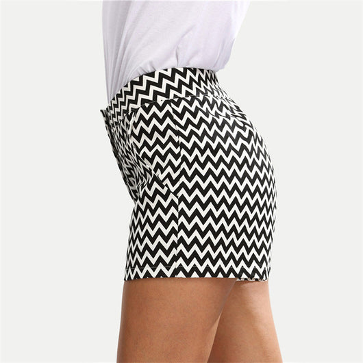 Shorts Casuales de Cintura Media Estilo Europeo y Americano - Image 2