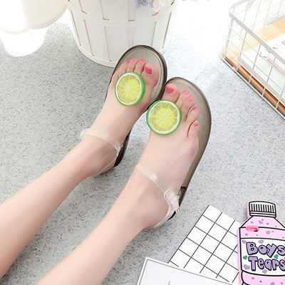 Sandalias de Playa Lemon Jelly con Dedo Abierto - Image 19