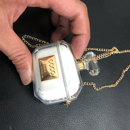 Funda Protectora de Auriculares Compatible con Apple - Diseño Botella de Perfume - Image 6