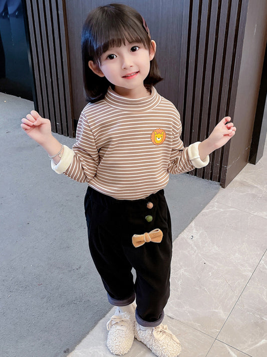 Suéter de Polar para Niñas - Prenda Base Cálida y Cómoda