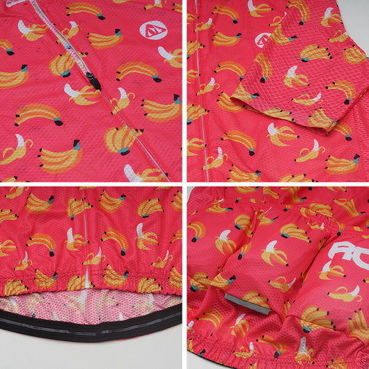 Playera Plátano con Cremallera - Tela Elástica Transpirable y Suave - Image 3