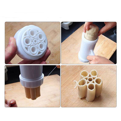 Máquina Manual para Hacer Pasta y Fideos con 5 Moldes Intercambiables - Image 6