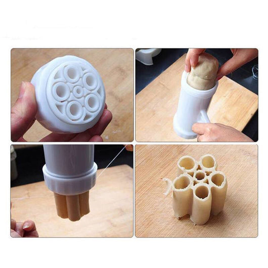 Máquina Manual para Hacer Pasta y Fideos con 5 Moldes Intercambiables - Image 6
