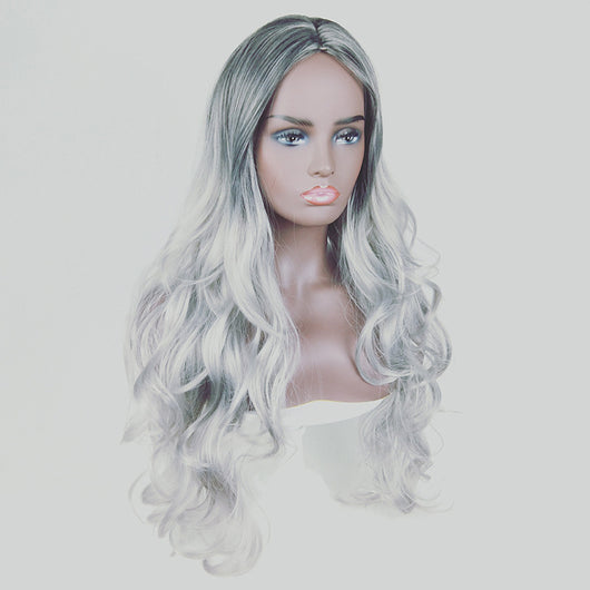 Peluca de Cabello Rizado Degradado - Image 17